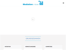 Tablet Screenshot of mediations-team.com
